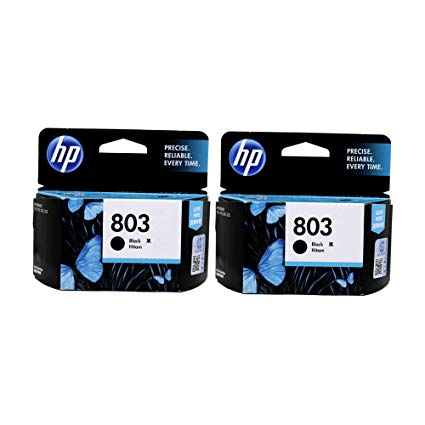 HP 803 Black Ink Cartridge ( 2 Pack)
